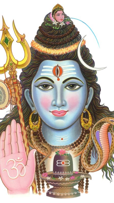 Sivan Photos Hd - Lord Shiva - Mahadev Painting Wallpaper
