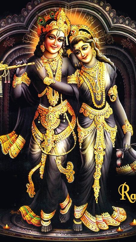 Sami Photos - Lord Krishna - Goddess Radha Wallpaper