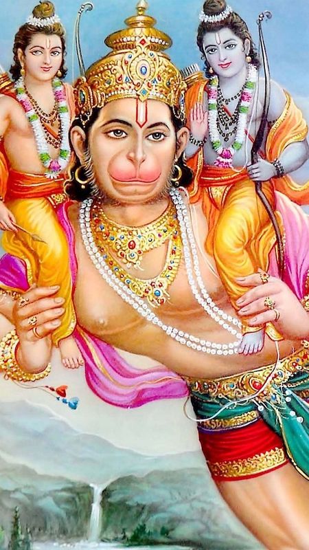 Jay Hanuman - Ram - Laxman Wallpaper