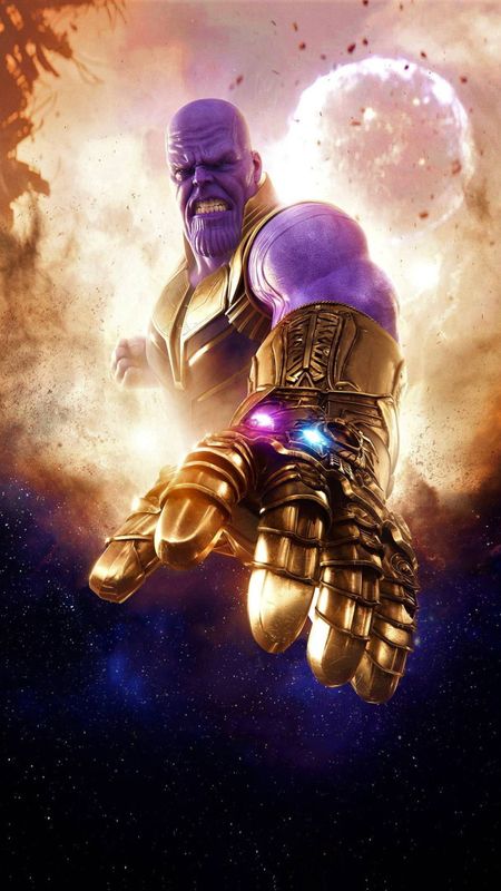Angry Thanos Wallpaper