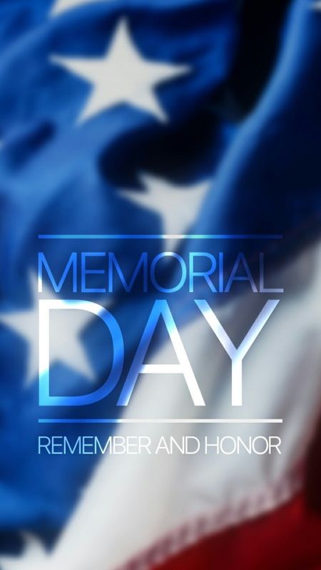 Memorial Day 2022 - Remember And Honor Wallpaper